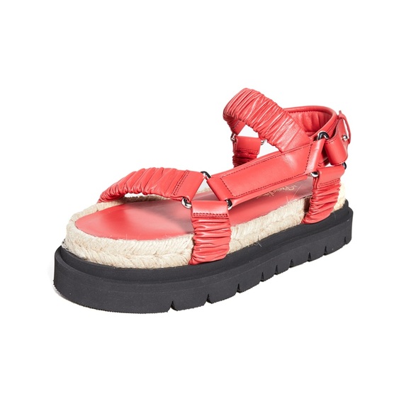 3.1 Phillip Lim Shoes - 3.1 Phillip Lim Coral Sandals with Black Sole